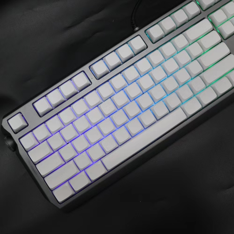 Gaming Keyboard En Mouse - 108 PBT Blank Keycaps Cherry OEM
