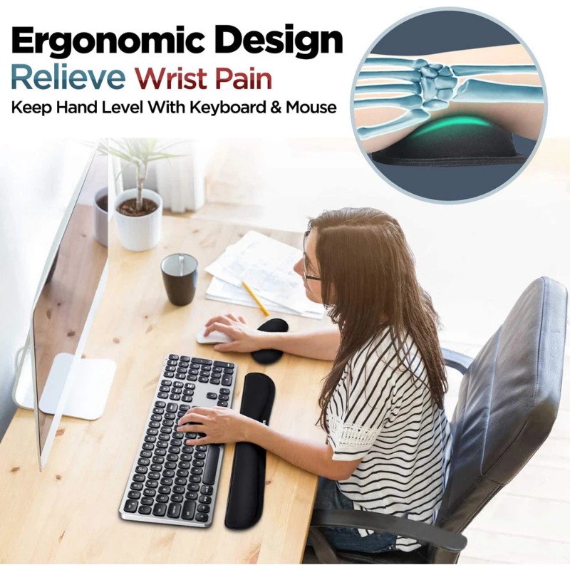 Ergonomic Keyboard Wrist Rest  - Gaming Keyboard Ergonomics recension och pris
