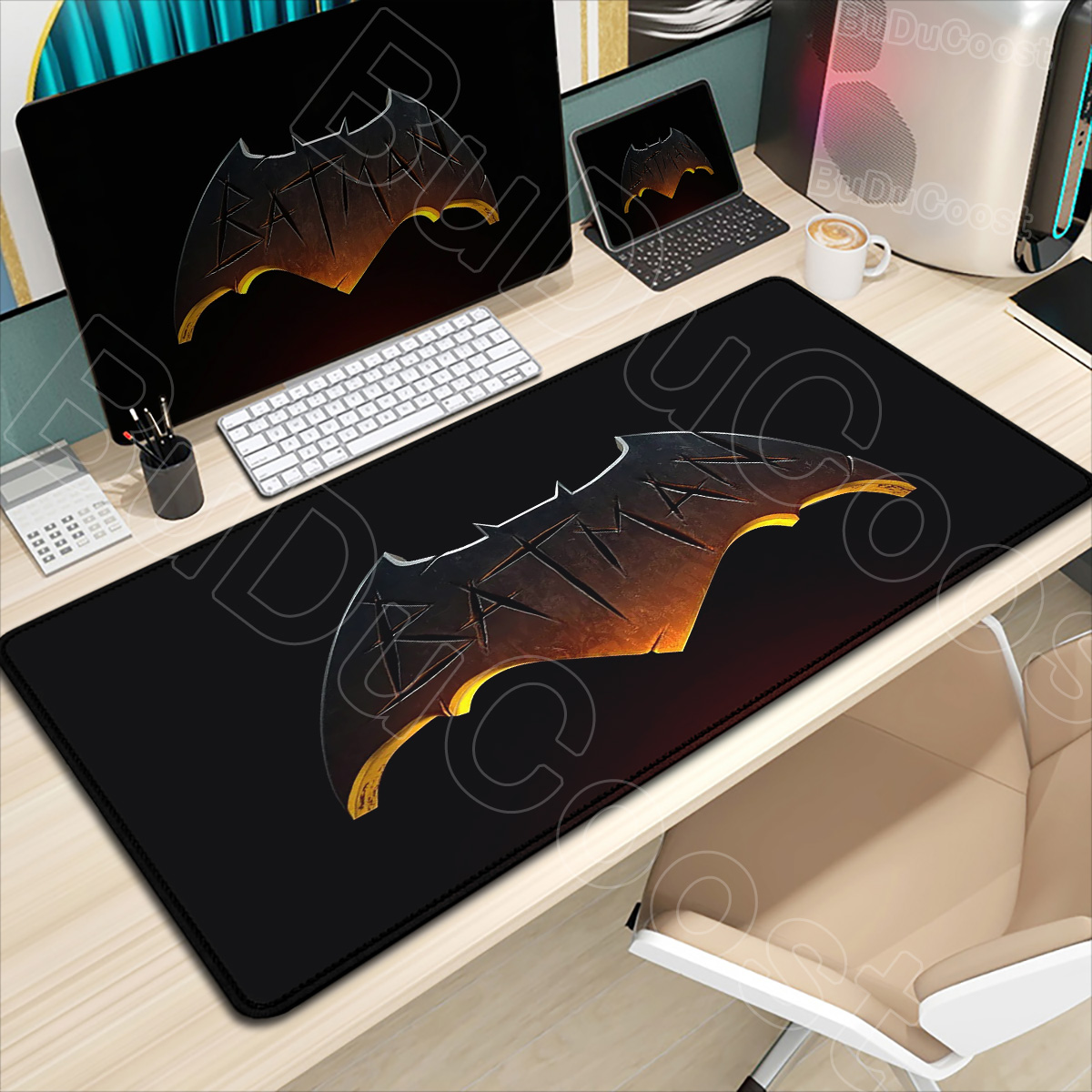 B-Batman Mouse Pad HD Large Ga - Gaming Keyboard En Mouse recension och pris