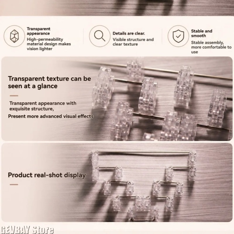 KEYNG High Transparent Non-Mag - Film Switch Mod recension och pris
