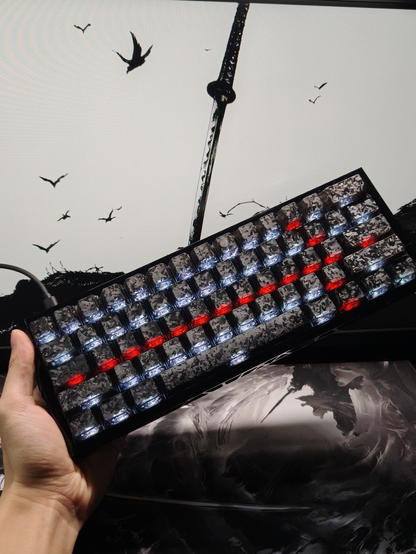 Custom 60% Layout Compact Gami - Gaming Keyboard Number Pad recension och pris