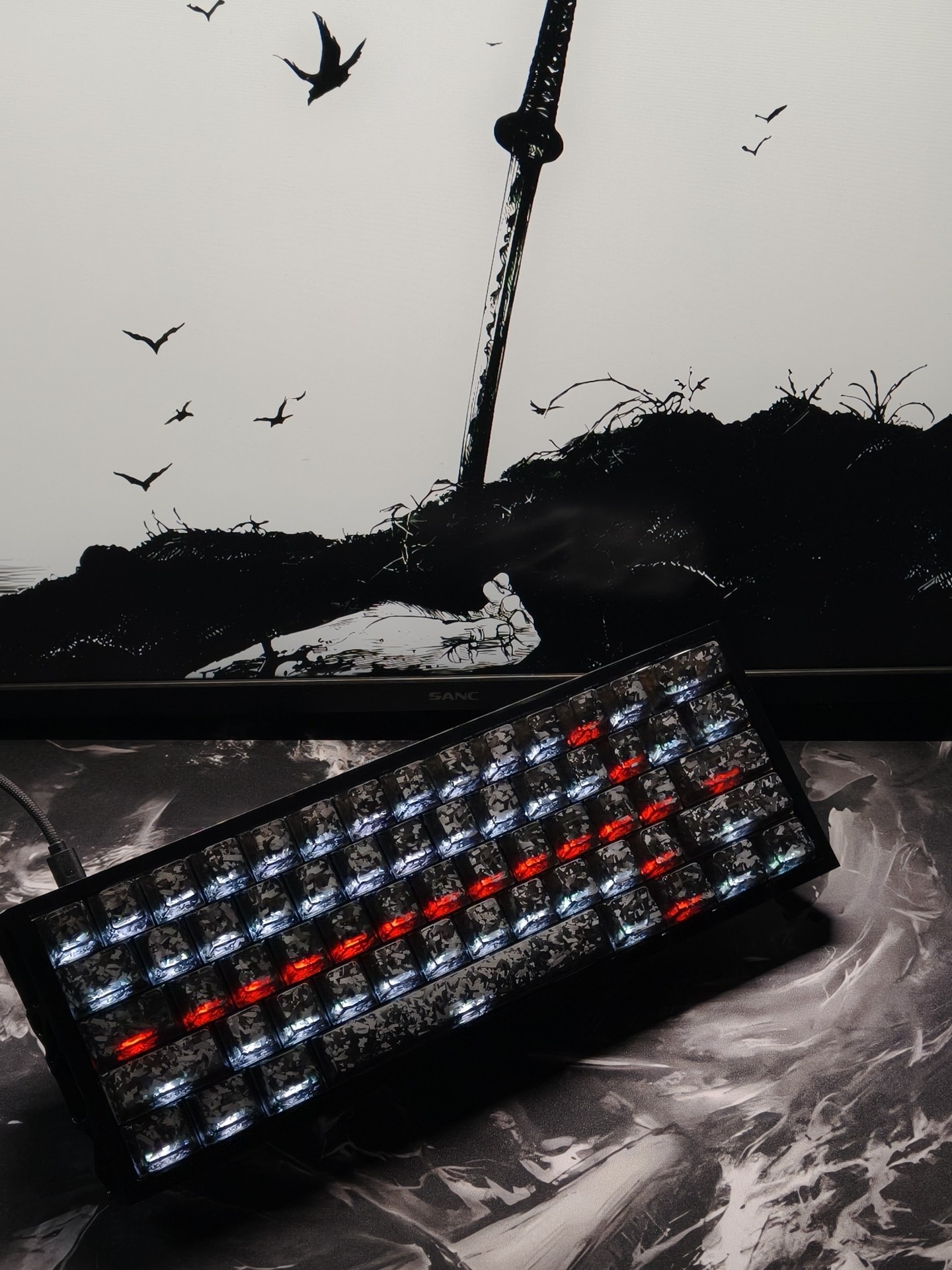 Custom 60% Layout Compact Gami - Gaming Keyboard Number Pad recension och pris