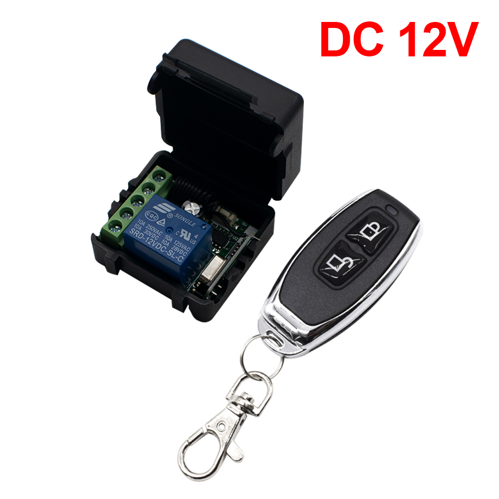 433 MHz DC 12V 24V 1 Channel W - Switch Opener Tool recension och pris