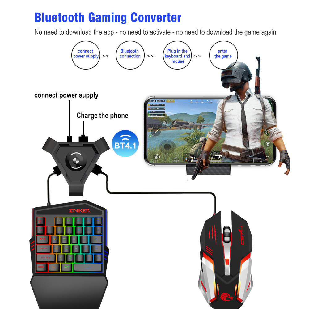 35-key film colorful one-hande - Gaming Keyboard Hand recension och pris