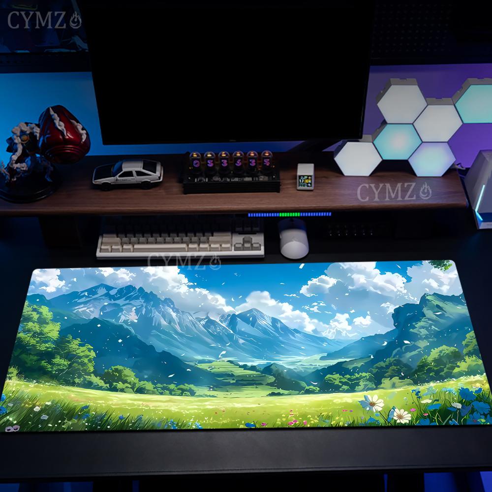 Anime Natural Landscape Theme  - Gaming Keyboard En Mouse recension och pris
