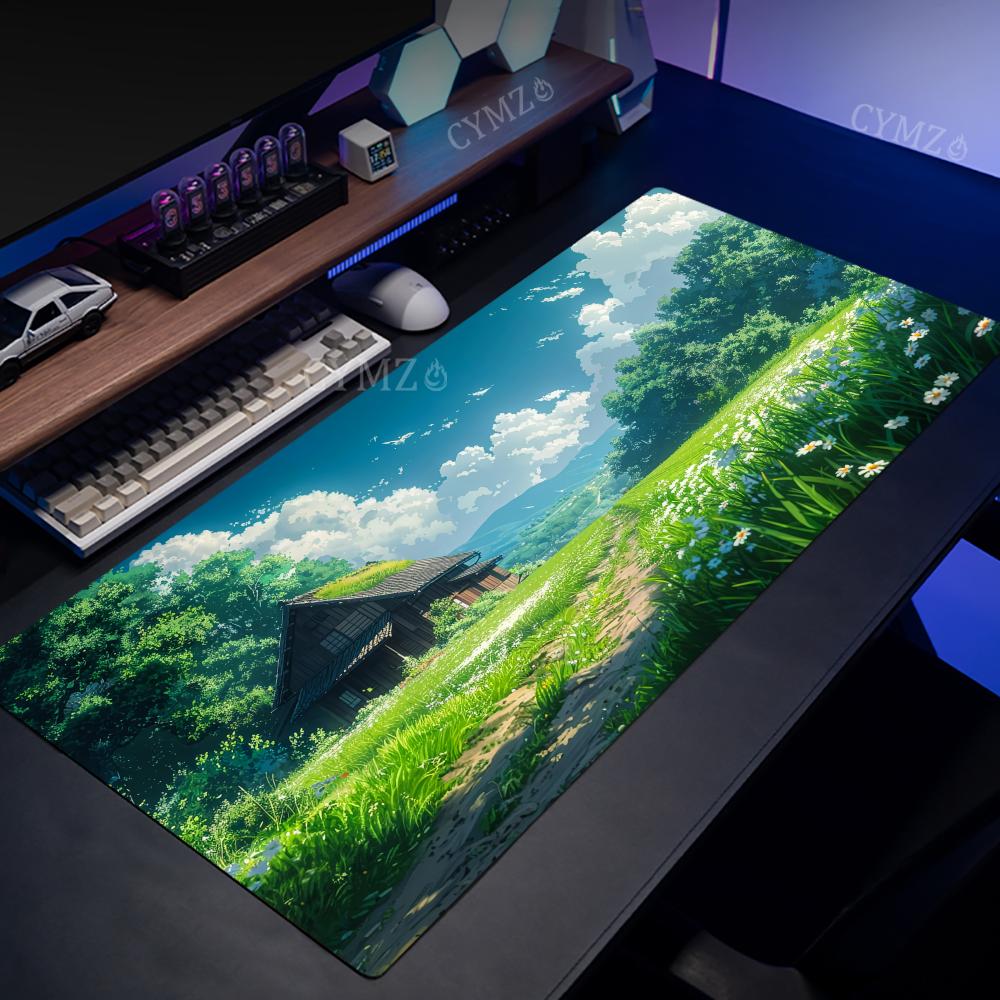 Anime Natural Landscape Theme  - Gaming Keyboard En Mouse recension och pris