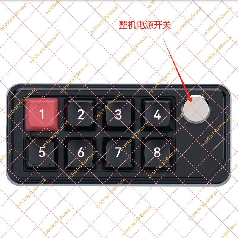 Wholesale 8 Key Mechanical Gam - Gaming Keyboard Hand recension och pris