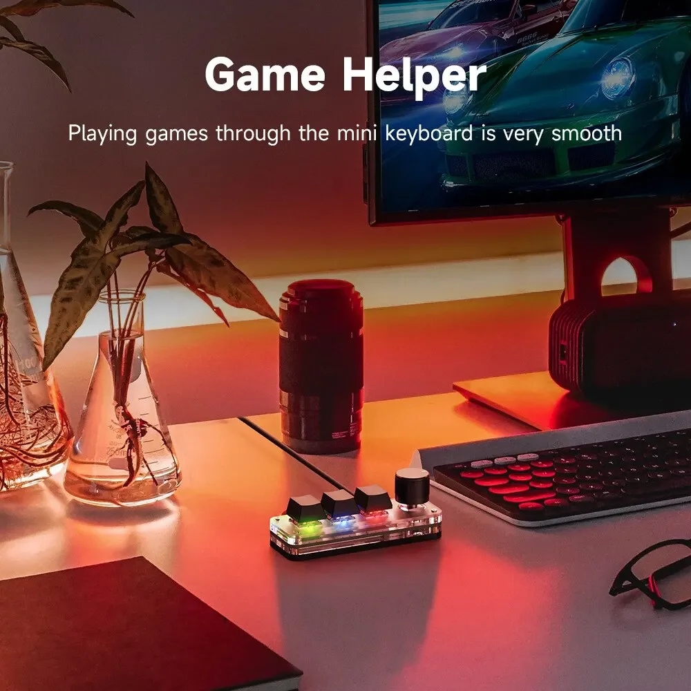 Mini Macro Mechanical Keyboard - Gaming Keyboard Mini Mechanical recension och pris