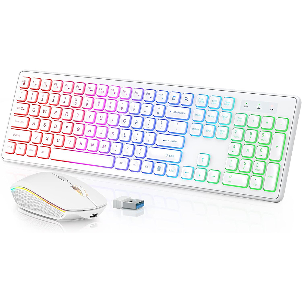 Backlit Wireless Keyboard and  - Gaming Keyboard Ergonomics recension och pris