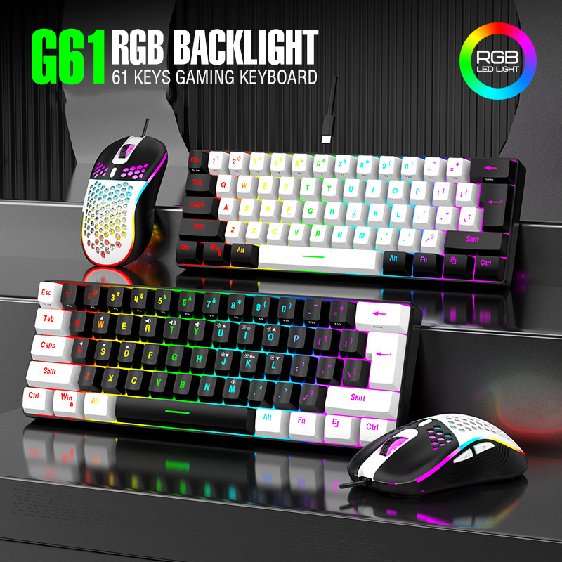 Keyboard and Mouse Sets 60% RG - Keyboard Mouse Bundle Gaming recension och pris