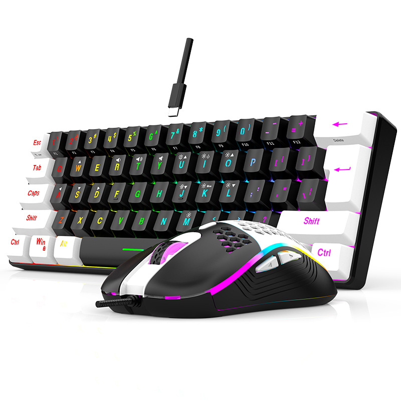 Keyboard and Mouse Sets 60% RG - Keyboard Mouse Bundle Gaming recension och pris