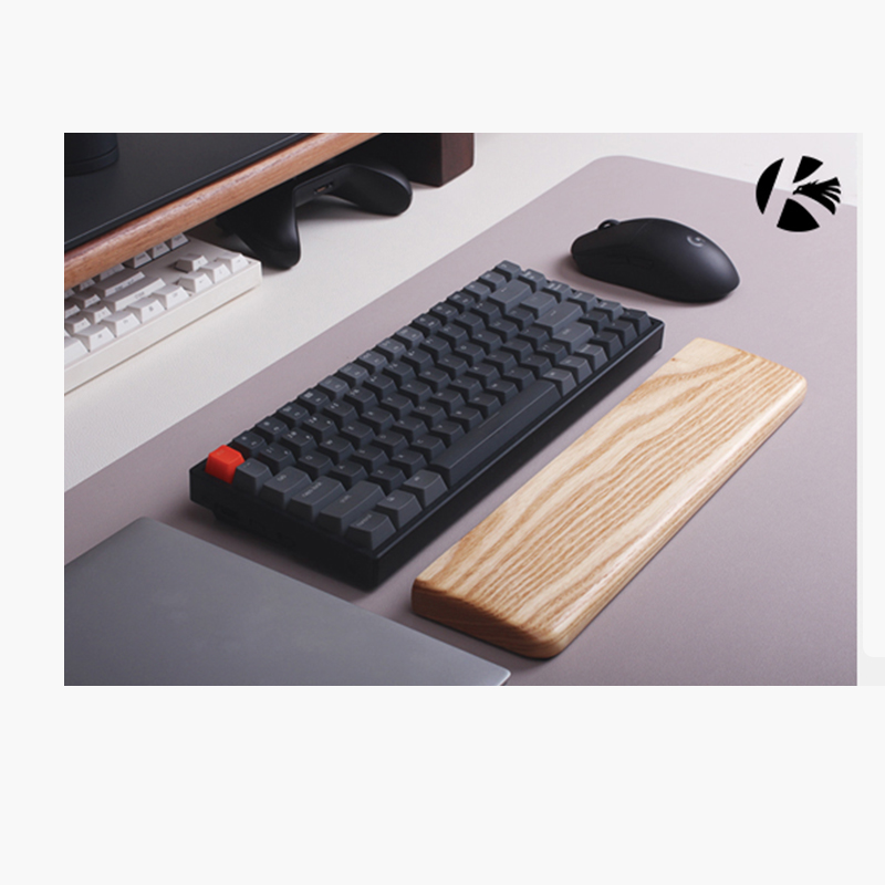 Kashcy solid Ashtree wooden pa - Gaming Keyboard Ergonomics recension och pris